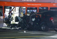 Woman was high when she plowed her SUV into a Metro bus, killing 2, prosecutors say
