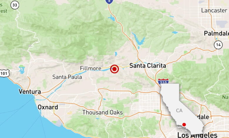 Magnitude 3.8 earthquake rumbles parts of Ventura and L.A. counties