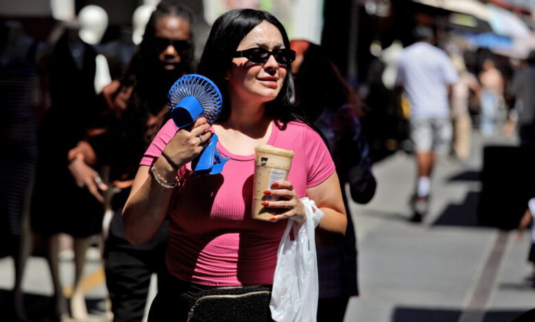 This week’s record-setting humidity and heat almost broke L.A. How much longer will it last? This week’s record-setting humidity and heat almost broke L.A. How much longer will it last?