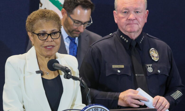 ‘Woefully inadequate’: Bass orders review of how LAPD deals with mentally ill people