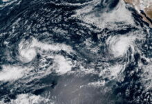 Hurricanes bring heavy surf to Southern California, rain to parts of the Southwest