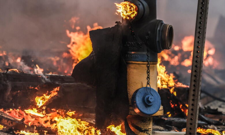 California water agencies may get a new defense in lawsuits over hydrants running dry in wildfires