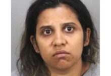 Blood-stained California woman stabbed one victim, drove over another in double killing, police say