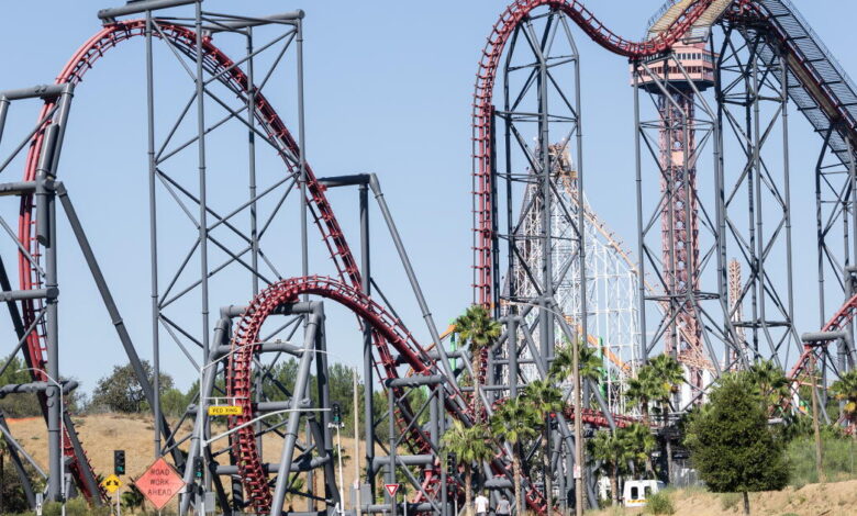 Magic Mountain closes X2 coaster permanently after history of injuries Magic Mountain closes X2 coaster permanently after history of injuries