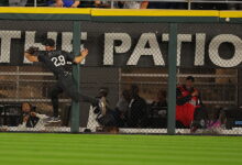 After Tristan Peters’ crash, do the White Sox need to rethink their outfield fences?