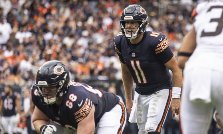 Bears QB Tyson Bagent returns to practice, but will he start Monday against Eagles?