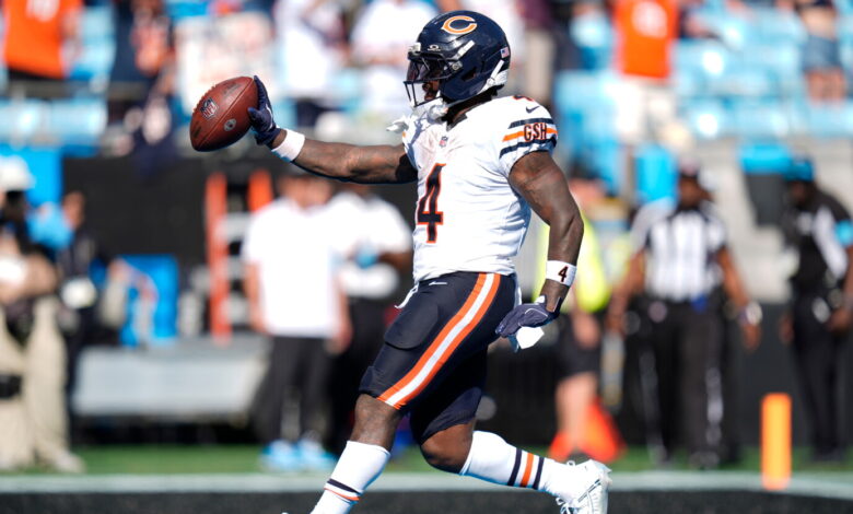 Bears notes: RB D’Andre Swift gives team its money’s worth