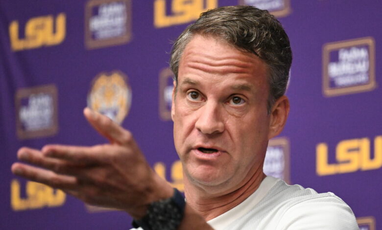 SEC sues LSU, claiming the school recruited pro athletes against league rules SEC sues LSU, claiming the school recruited pro athletes against league rules