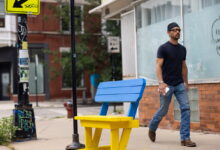 This group is building benches at bus stops that don’t have one. Will the city let them?