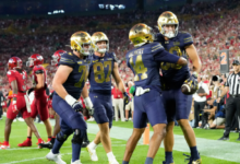 Notre Dame pours it on in second half to rout Wisconsin