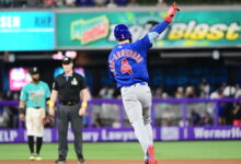Pete Crow-Armstrong is 10th Cubs hitter with 40-homer season, but Clay Holmes allows eight runs in loss