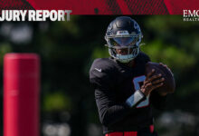 Falcons injury report: Michael Penix Jr. ruled out vs. Panthers