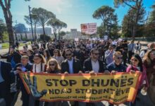 Anti-Government Protests in Albania Enter Second Week as Crowds Grow in Tirana
