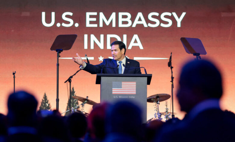 Secretary of State Marco Rubio Visits India to Advance Trade and Energy Talks Secretary of State Marco Rubio Visits India to Advance Trade and Energy Talks