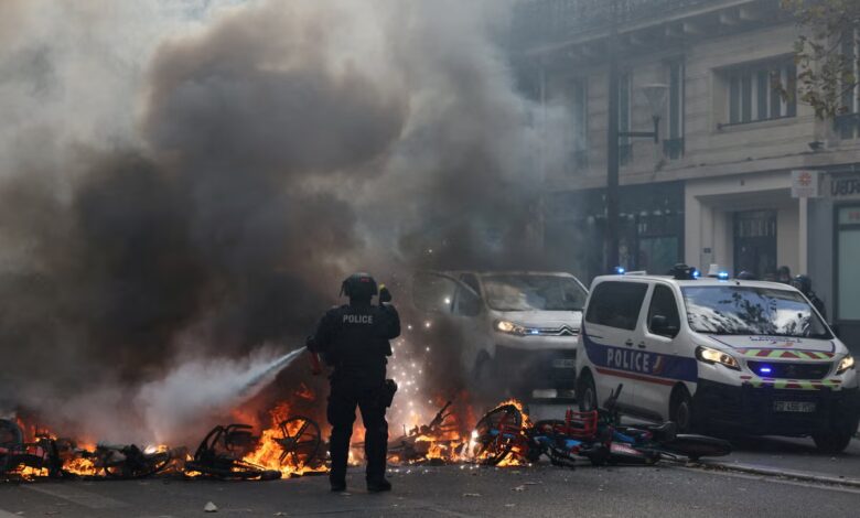 France Arrests Suspect in Historic Town Hall Fire as Europe Braces for More Unrest France Arrests Suspect in Historic Town Hall Fire as Europe Braces for More Unrest