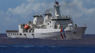China Defends Coast Guard Patrols Near Taiwan-Controlled South China Sea Atoll China Defends Coast Guard Patrols Near Taiwan-Controlled South China Sea Atoll