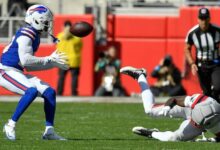 What Drake Maye told Romeo Doubs following bizarre interception