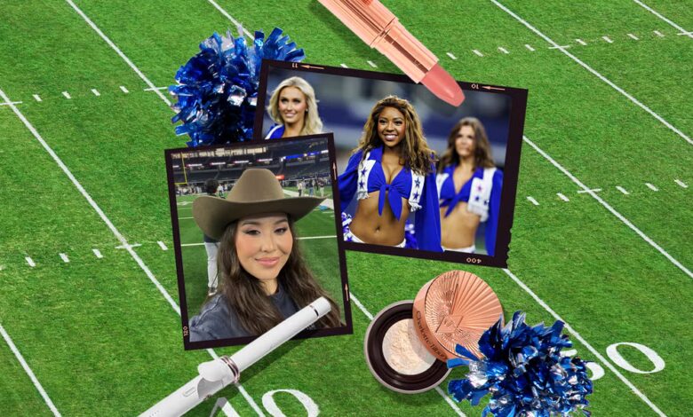 Testing the Rigorous Gameday Beauty Routine of the Dallas Cowboys Cheerleaders