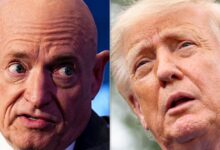 Sen. Mark Kelly Has Brutal Suggestion For A New Trump Ballroom Name