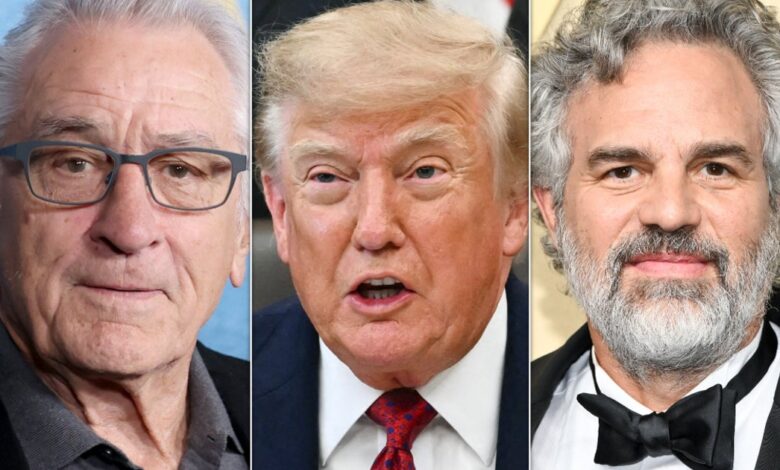 De Niro and Ruffalo Launch Blistering Attack on Trump De Niro and Ruffalo Launch Blistering Attack on Trump