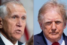 Thom Tillis Challenges Trump In Rare Public Exchange