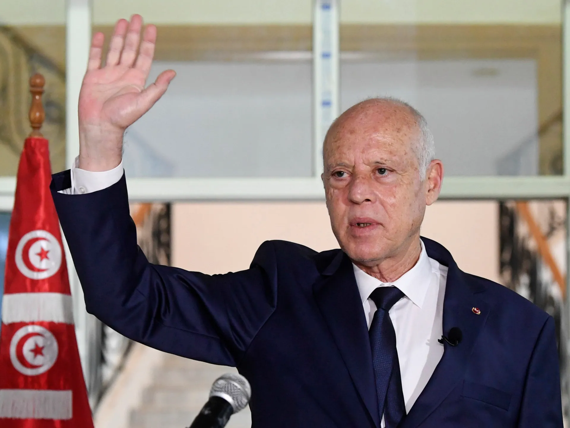 Tunisian Opposition Leader Olfa Hamdi Sentenced to Four Years in Military Court Tunisian Opposition Leader Olfa Hamdi Sentenced to Four Years in Military Court