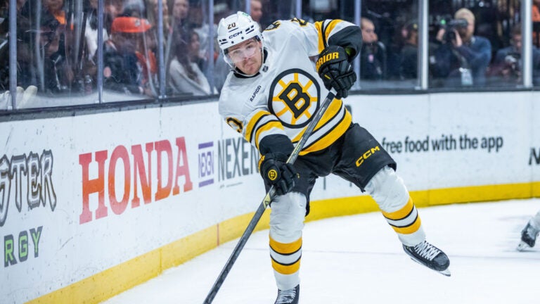 The Bruins are reportedly looking to trade one of their defensemen