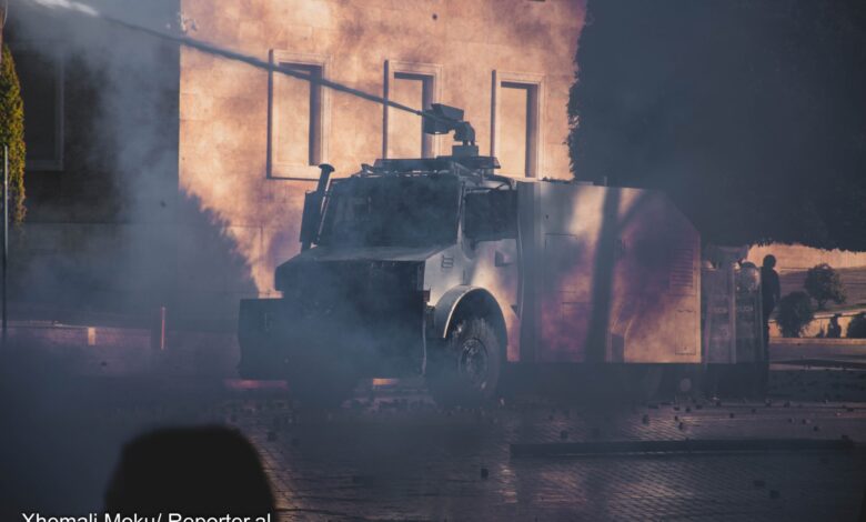 US Embassy Condemns Violence as Anti-Government Protests Continue in Tirana US Embassy Condemns Violence as Anti-Government Protests Continue in Tirana