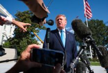 Trump Attacks Fox News as Rally Crowds and Poll Numbers Decline