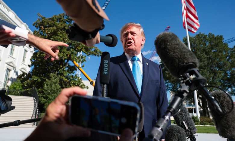 Trump Attacks Fox News as Rally Crowds and Poll Numbers Decline Trump Attacks Fox News as Rally Crowds and Poll Numbers Decline