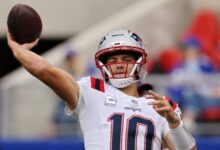 Patriots vs. Bills live coverage: New England Drake Maye throws first TD pass since opener
