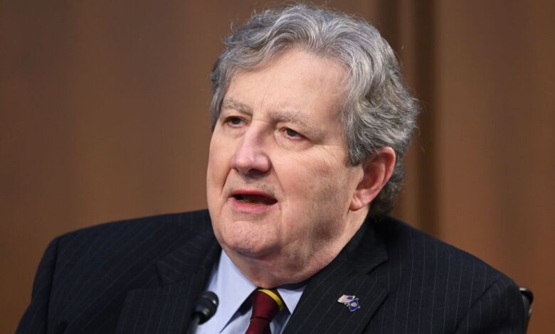 Sen. Kennedy: Trump goes from “Zero to a-hole in 3 seconds” Sen. Kennedy: Trump goes from “Zero to a-hole in 3 seconds”