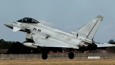 UK to Deploy Typhoon Fighter Jets to Shield Saudi Arabia From Houthi Aerial Attacks UK to Deploy Typhoon Fighter Jets to Shield Saudi Arabia From Houthi Aerial Attacks