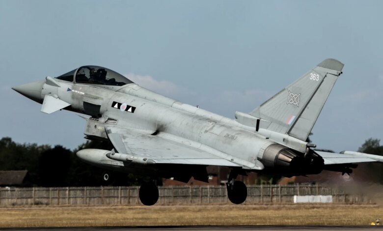 UK to Deploy Typhoon Fighter Jets to Shield Saudi Arabia From Houthi Aerial Attacks UK to Deploy Typhoon Fighter Jets to Shield Saudi Arabia From Houthi Aerial Attacks