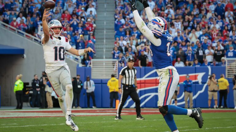 Drake Maye and the Patriots saved their season with a gutsy victory over the Bills Drake Maye and the Patriots saved their season with a gutsy victory over the Bills