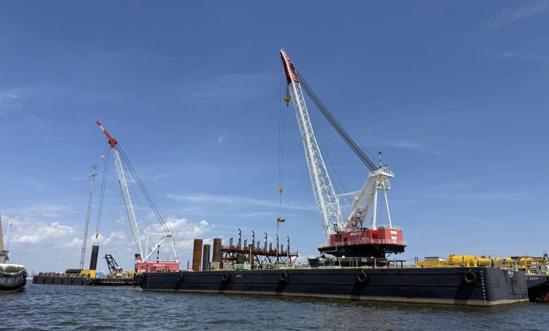 Maryland drivers can track progress of Key Bridge construction – WTOP News Maryland drivers can track progress of Key Bridge construction – WTOP News