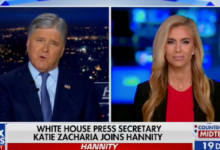 Former White House Press Secretary Katie Zacharia Unfollows Sean Hannity After Disastrous Interview