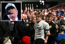 Trump Compares North Carolina Rally Hecklers to Paris Rioters in Rambling Campaign Speech
