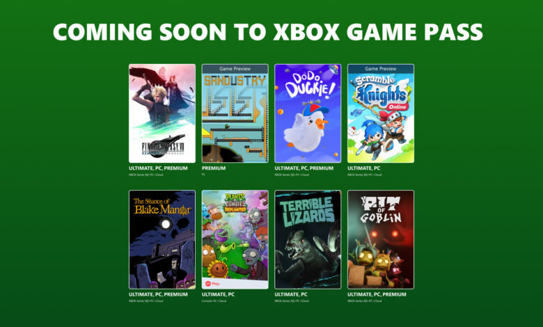 Final Fantasy VII Remake Intergrade and Nine More Titles Head to Game Pass Final Fantasy VII Remake Intergrade and Nine More Titles Head to Game Pass