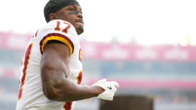 Washington Commanders Wide Receiver Terry McLaurin Sidelined for Remainder of Season With Torn Patellar Tendon Washington Commanders Wide Receiver Terry McLaurin Sidelined for Remainder of Season With Torn Patellar Tendon