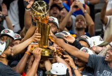 Knicks Open Title Defense With Madison Square Garden Banner-Raising Ceremony