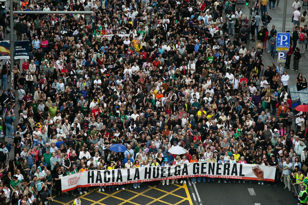 Carabanchel Neighborhood Coordinator Joins Upcoming General Strike for Housing