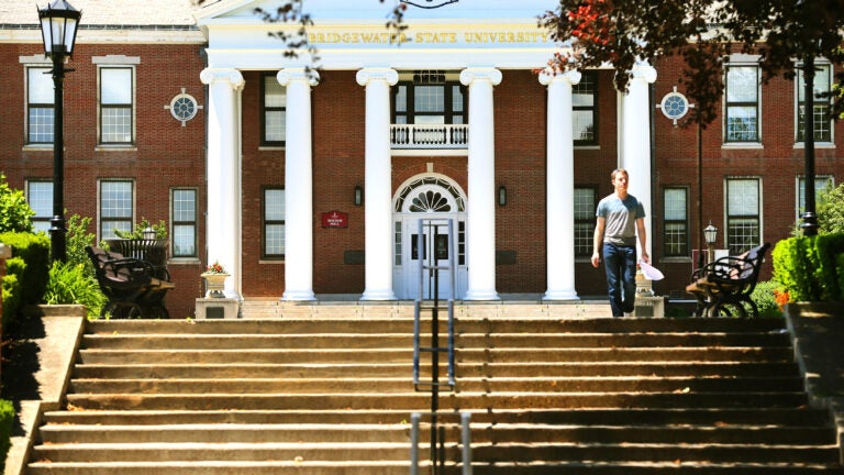 Driver charged with attempted murder, allegedly intentionally hit 2 students on Bridgewater State campus