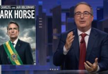 John Oliver says Brazil’s election could turn on a crappy Jim Caviezel movie