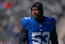 New York Giants Cut Veteran Linebacker Jihad Ward After Two-Game Stint