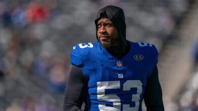 New York Giants Cut Veteran Linebacker Jihad Ward After Two-Game Stint