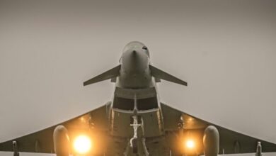 UK Deploys Typhoon Fighter Jets to Protect Saudi Arabia from Houthi Attacks UK Deploys Typhoon Fighter Jets to Protect Saudi Arabia from Houthi Attacks