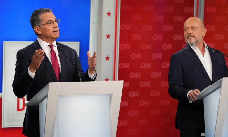 Gas prices, AI data centers and Trump’s long shadow: Top takeaways from the governor’s race debate
