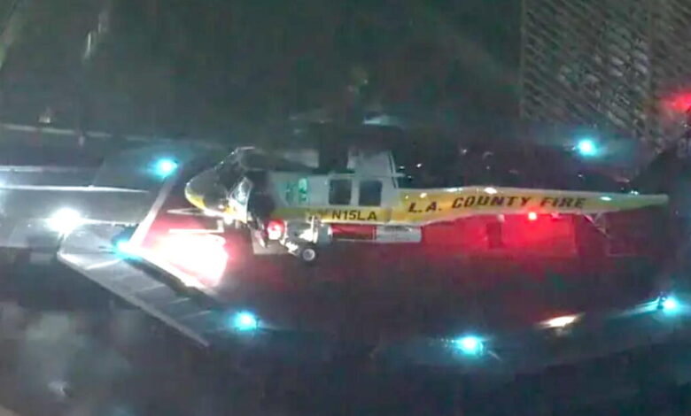 4 rescued, 1 missing after medevac helicopter crashes off Catalina Island 4 rescued, 1 missing after medevac helicopter crashes off Catalina Island