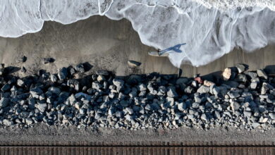 California Coastal Town of San Clemente Grapples With Twin Threats of Wildfires and Severe Erosion California Coastal Town of San Clemente Grapples With Twin Threats of Wildfires and Severe Erosion